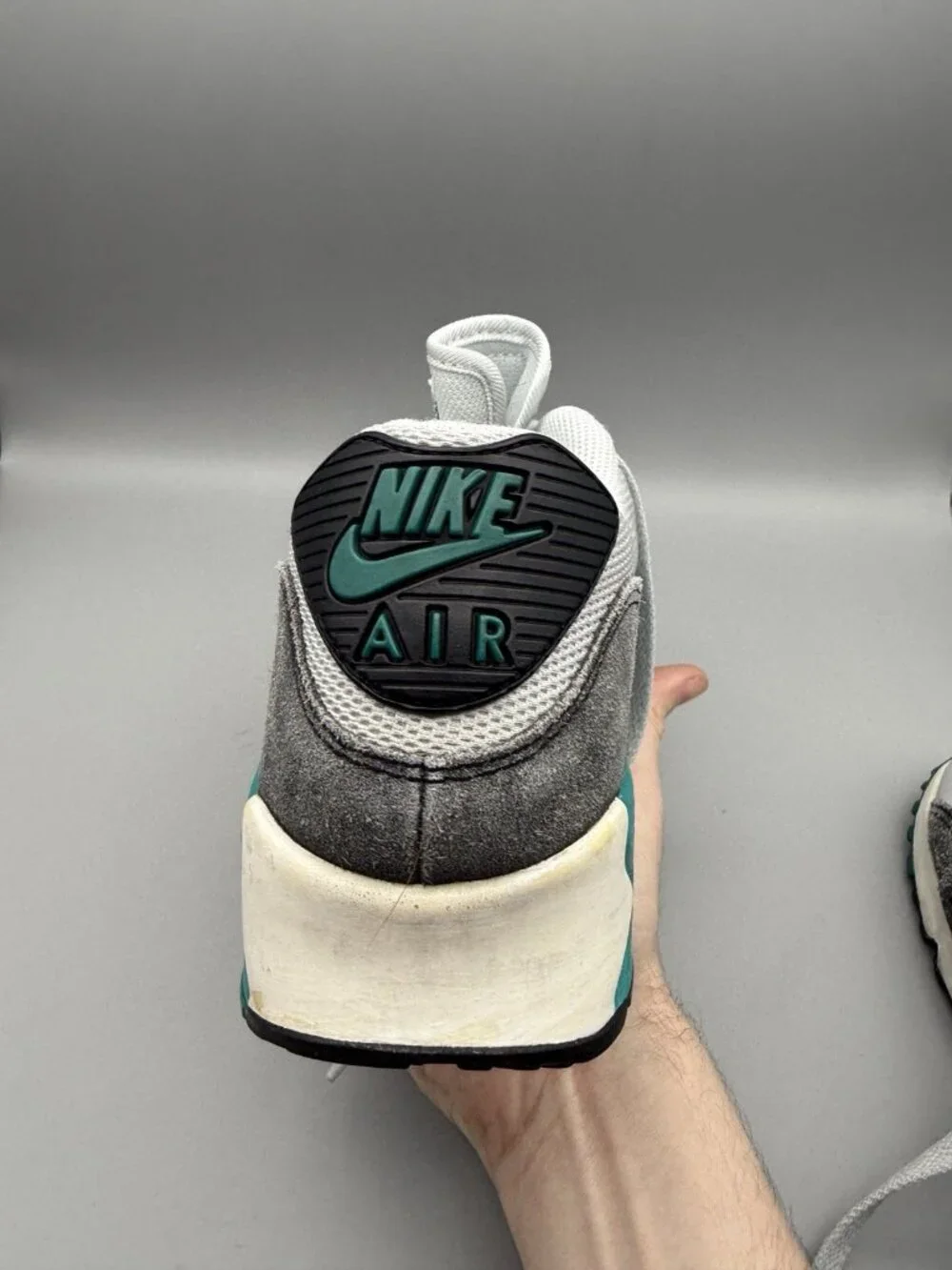 NIKE Air Max 90 Essential Emerald 616730-017 Size 7.5 US Sneakers